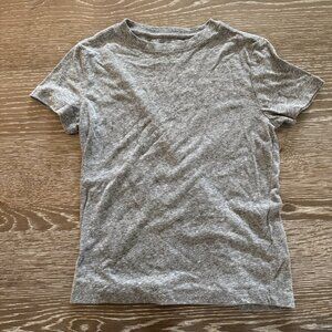 Boys Cat & Jack gray marled short sleeve t-shirt tee top size Small 6/7